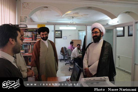 بازدید معاونت فرهنگی، اجتماعی سازمان اوقاف از سایت راسخون + تصاویر
