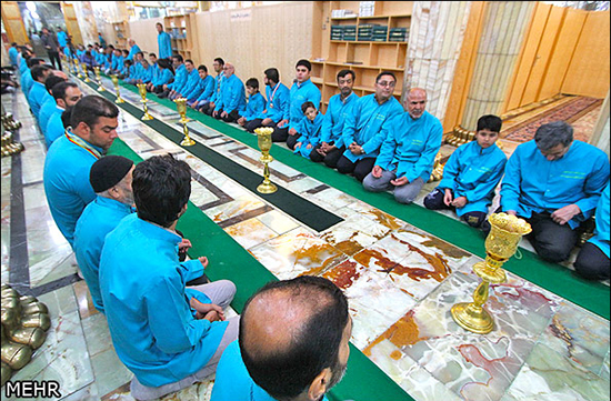 گزارش تصویری آئین غبار روبی ضریح حرم مطهر حضرت فاطمه معصومه (سلام الله علیها) گزارش تصویری / غبار روبی ضریح مطهر حضرت معصومه (سلام الله علیها)