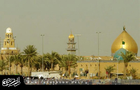 گزارش تصویری / مرقد مطهر حضرت مسلم ابن عقیل ( علیه السلام ) سفیر سید الشهداء (علیه السلام ) در مسجد کوفه