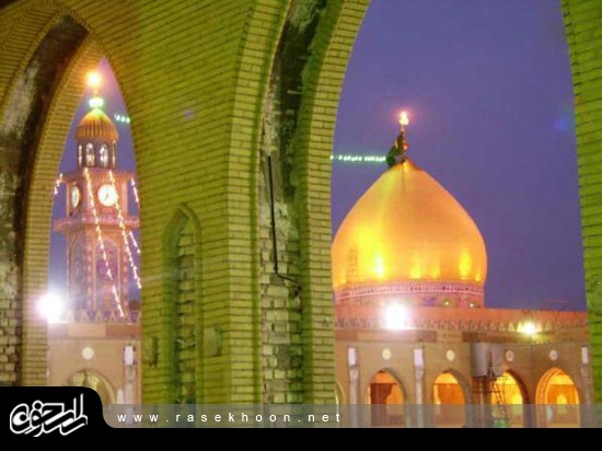 گزارش تصویری / مرقد مطهر حضرت مسلم ابن عقیل ( علیه السلام ) سفیر سید الشهداء (علیه السلام ) در مسجد کوفه