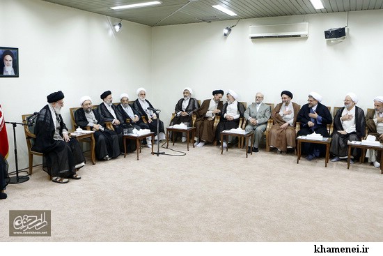 گزارش تصویری / دیدار رئیس و مسئولان قوه قضائیه با رهبر معظم انقلاب اسلامی / در نخستین روز از هفته قوه قضائیه، رئیس و مسئولان دستگاه قضایی صبح امروز با امام خامنه ای رهبر معظم انقلاب اسلامی دیدار کردند.