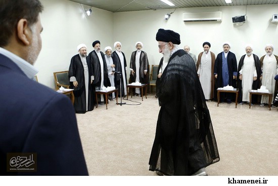 گزارش تصویری / دیدار رئیس و مسئولان قوه قضائیه با رهبر معظم انقلاب اسلامی / در نخستین روز از هفته قوه قضائیه، رئیس و مسئولان دستگاه قضایی صبح امروز با امام خامنه ای رهبر معظم انقلاب اسلامی دیدار کردند.