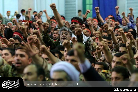 گزارش تصویری / دیدار جمعی از فرماندهان ارتش با فرمانده معظم کل قوا