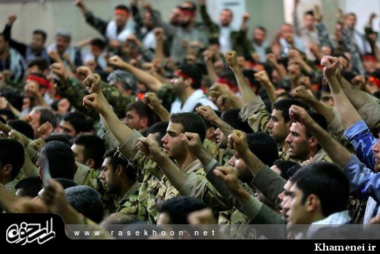 گزارش تصویری / دیدار جمعی از فرماندهان ارتش با فرمانده معظم کل قوا