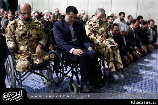 گزارش تصویری / دیدار جمعی از فرماندهان ارتش با فرمانده معظم کل قوا