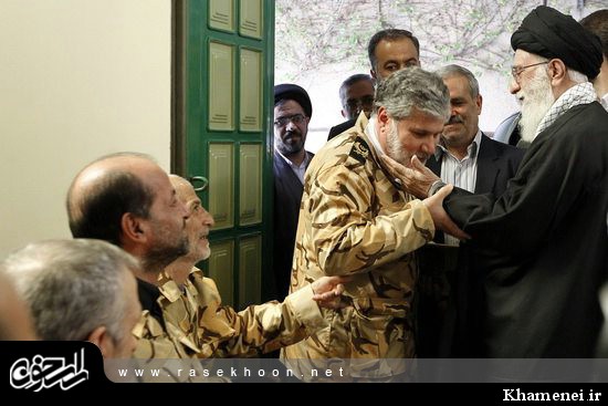 گزارش تصویری / دیدار جمعی از فرماندهان ارتش با فرمانده معظم کل قوا